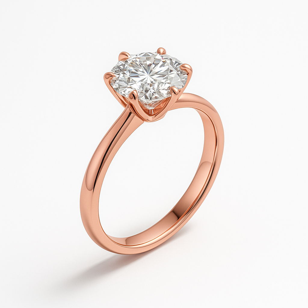 Solitaire Round | 3ct Diamond Engagement Ring
