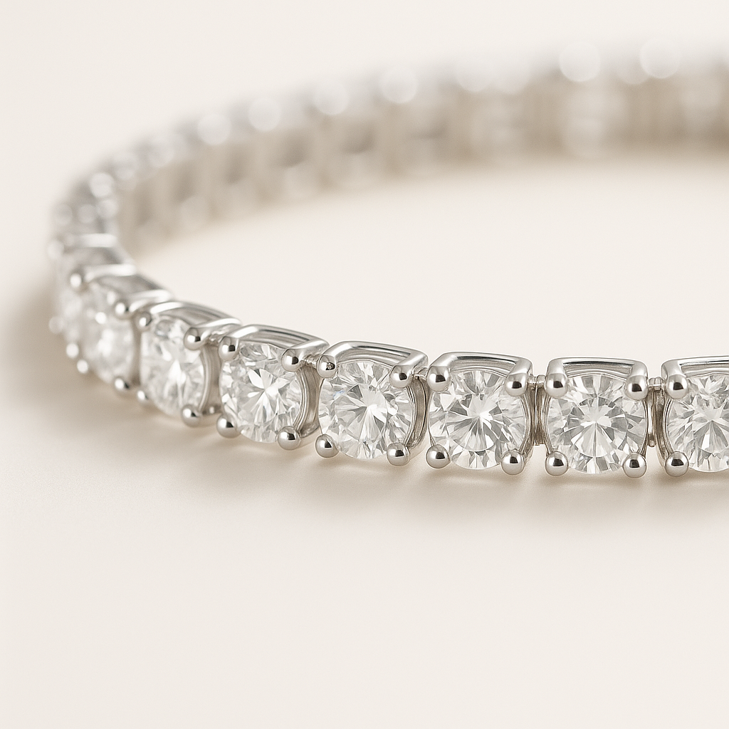 The Flame | Diamond Tennis Bracelet (4mm, 10.25ctw)