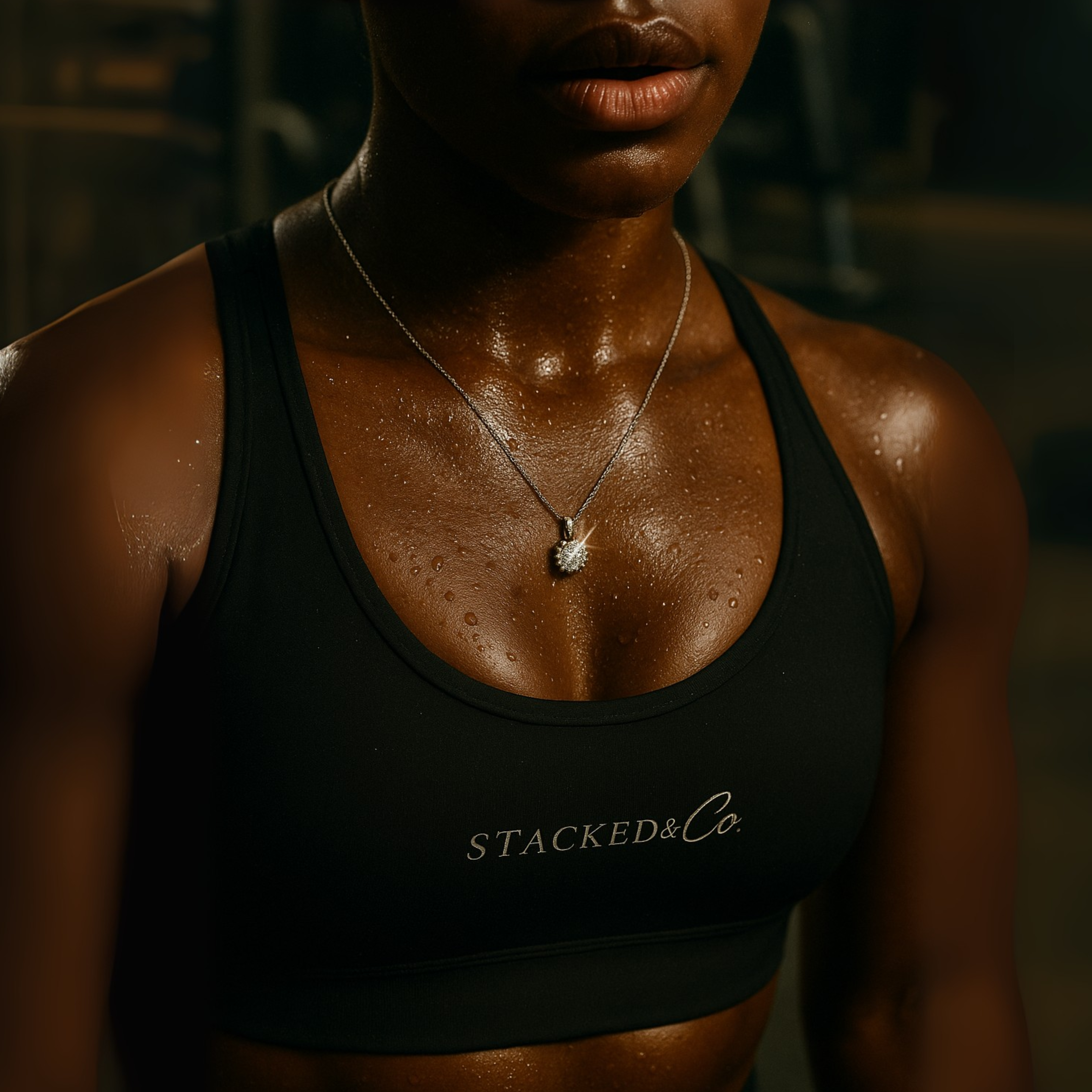 3ct Round Diamond Pendant Necklace