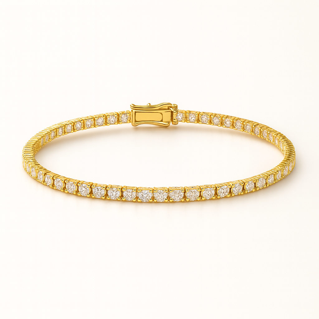 The Whisper | Diamond Tennis Bracelet (2mm, 2.40ctw)