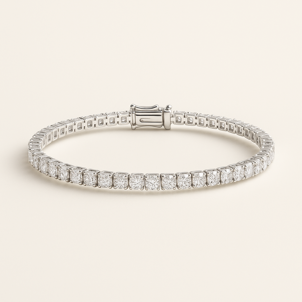 The Muse | Diamond Tennis Bracelet (3mm, 6.10ctw)