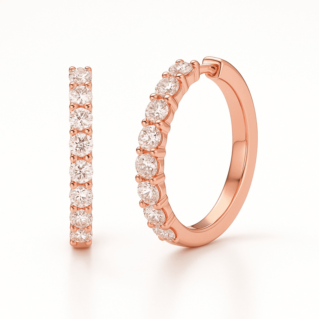 Big Hoop Energy in 9ct Rose Gold, 18ct Rose Gold
