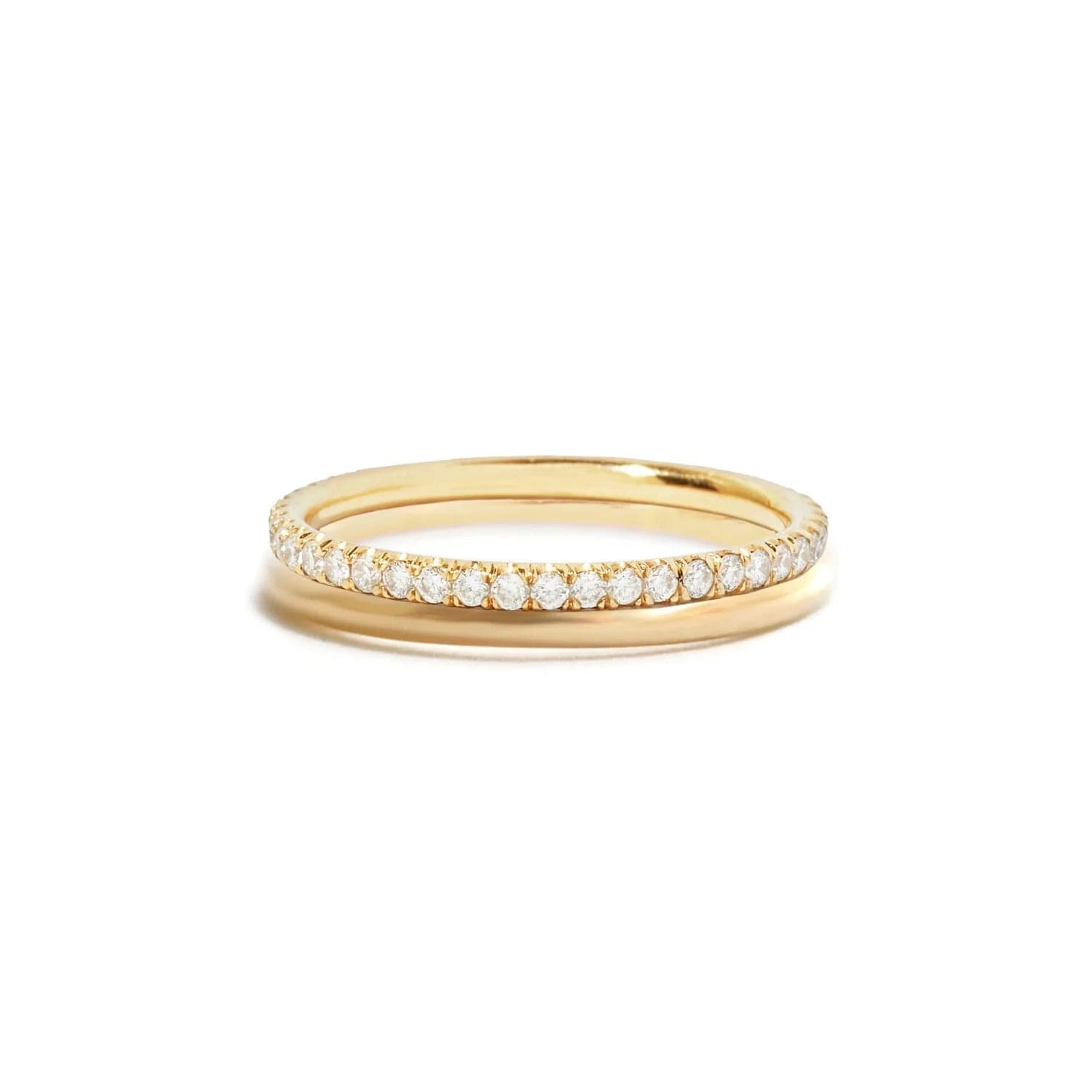 Twin Glow French Pavé Duo