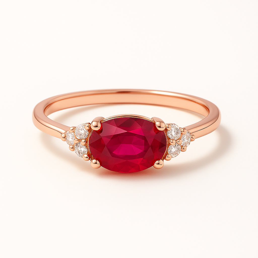 Cherry Bomb | Ruby Stackable Ring