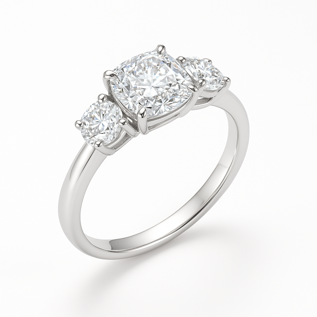 Cushion Cut Trilogy