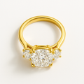 Ellie Cushion | 3ct Diamond Ring