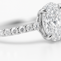 Josie Oval | 3ct Diamond Ring