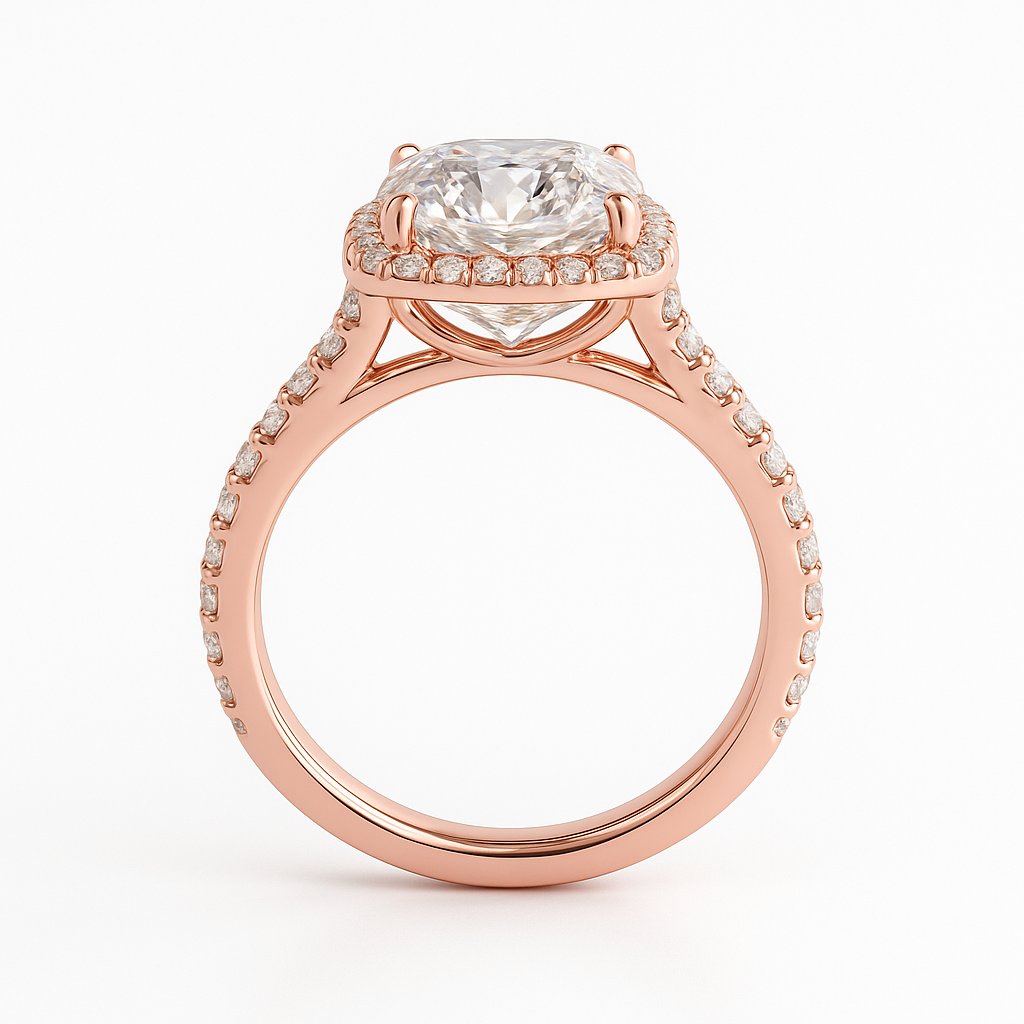 Poppy Cushion | 3ct Diamond Ring