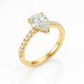 Josie Pear | 3ct Diamond Ring