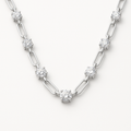 Paperclip Diamond Necklace