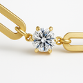 Paperclip Diamond Necklace
