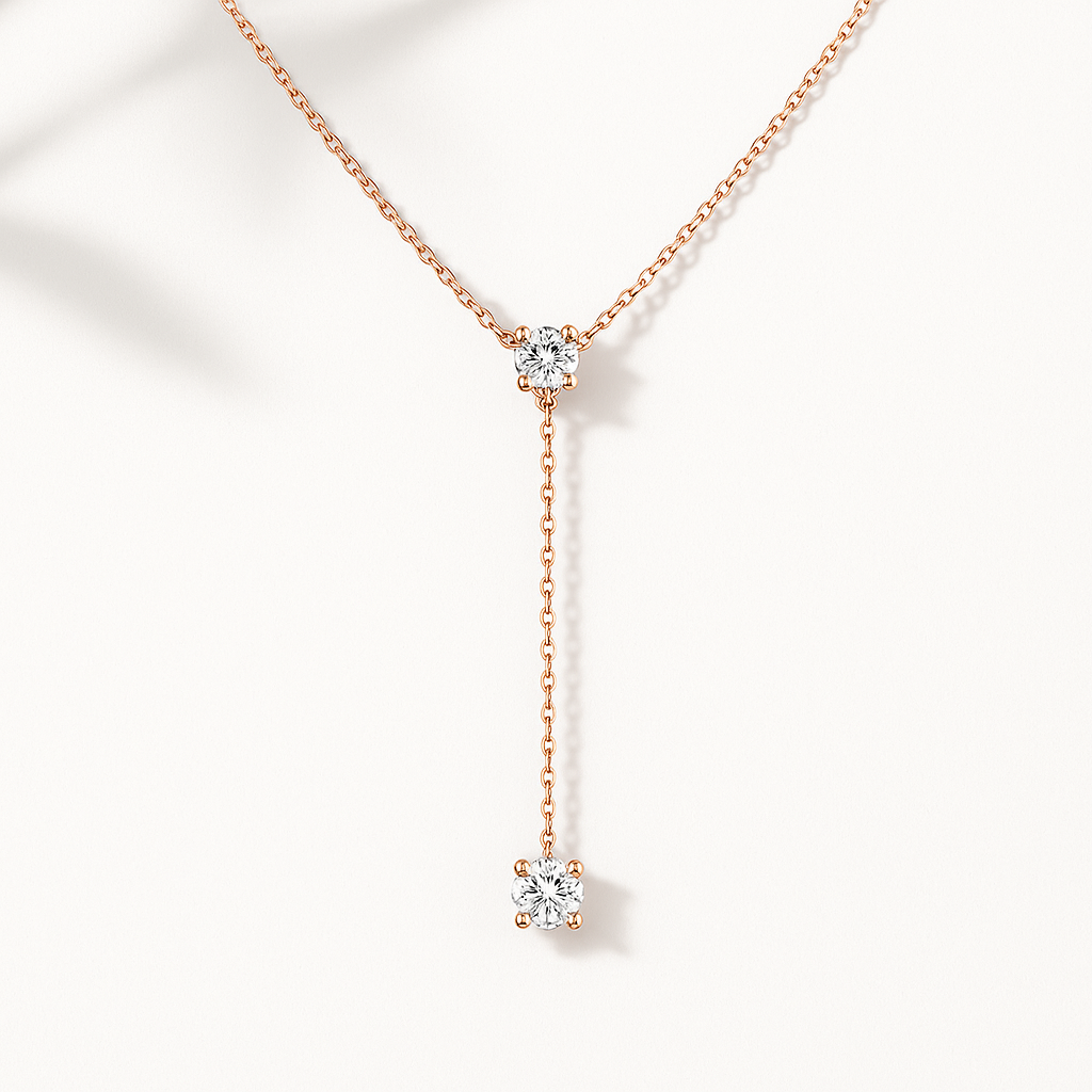 Lariat Diamond Necklace