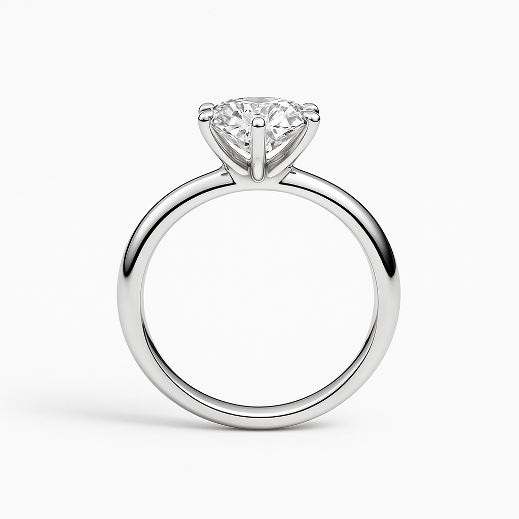 Round One, Baby | Solitaire Engagement Ring