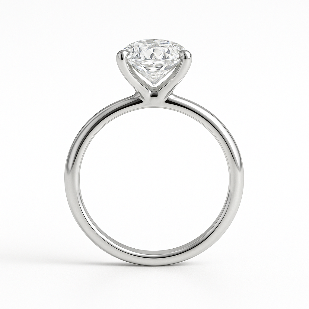 The Main Character – Oval Lab-Grown Diamond Solitaire Ring