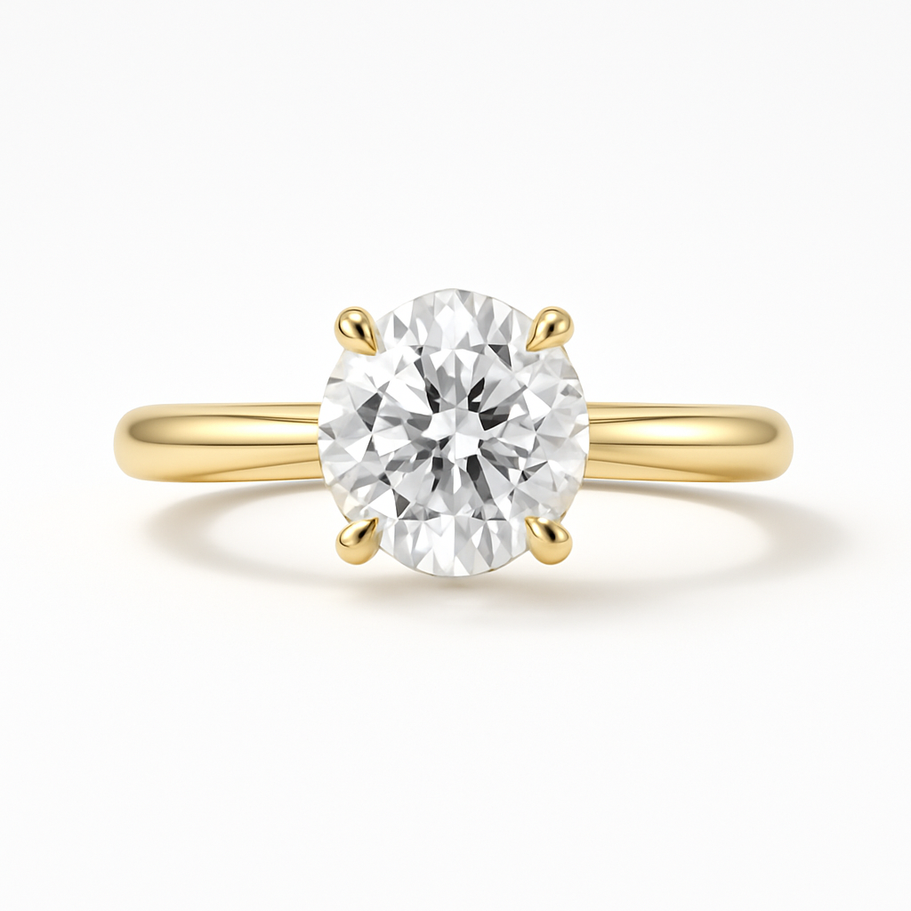 Round One, Baby | Solitaire Engagement Ring