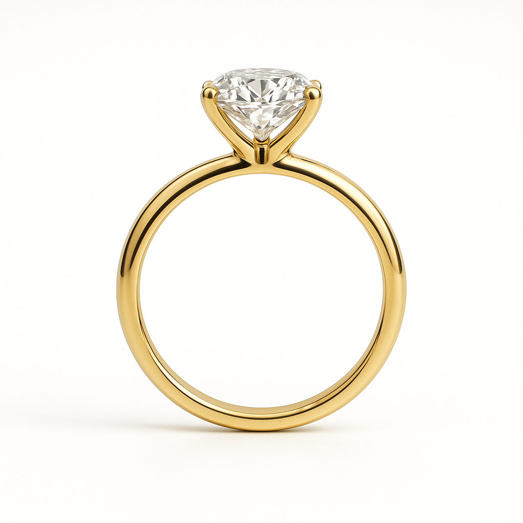 Round One, Baby | Solitaire Engagement Ring