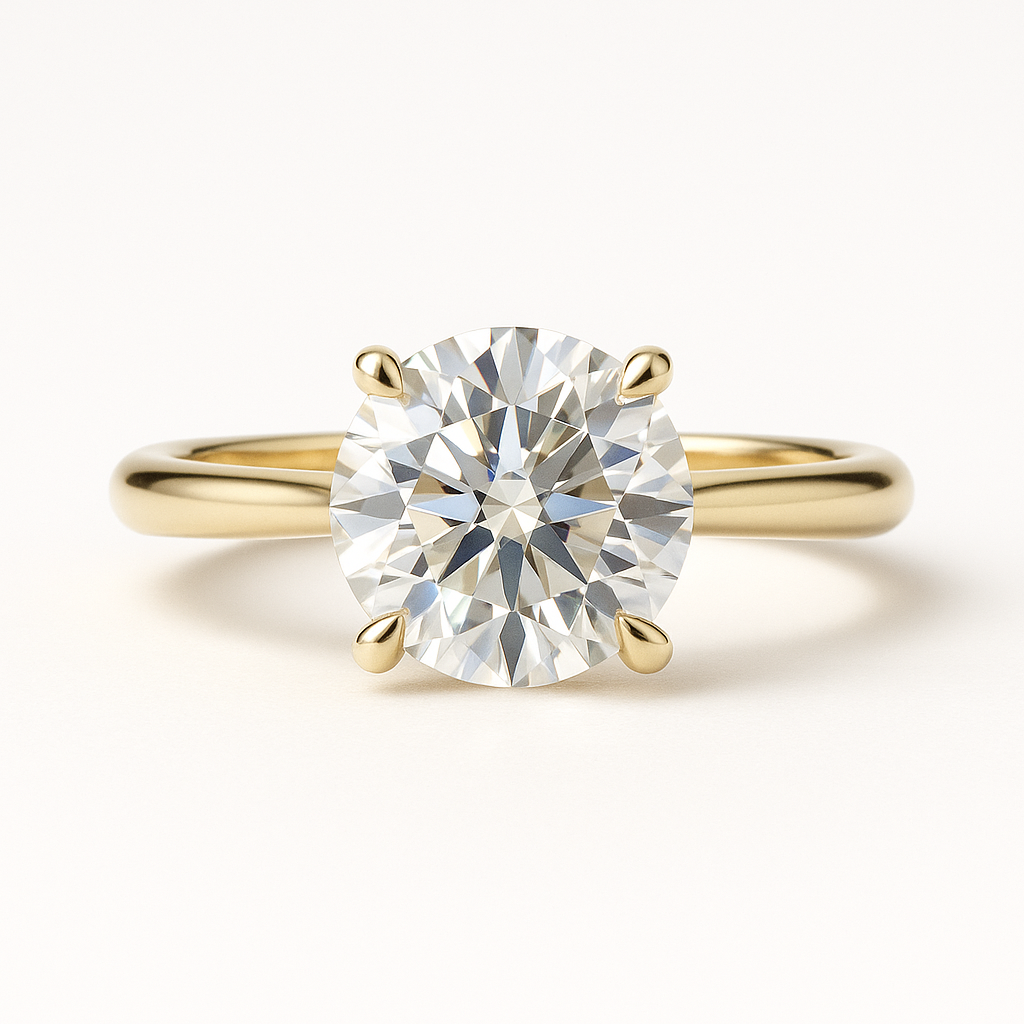 Round One, Baby | Solitaire Engagement Ring