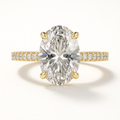 Laluna Oval - 3ct Diamond Ring