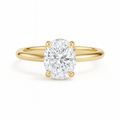 Elodie Oval Glow Solitaire 1ct Diamond