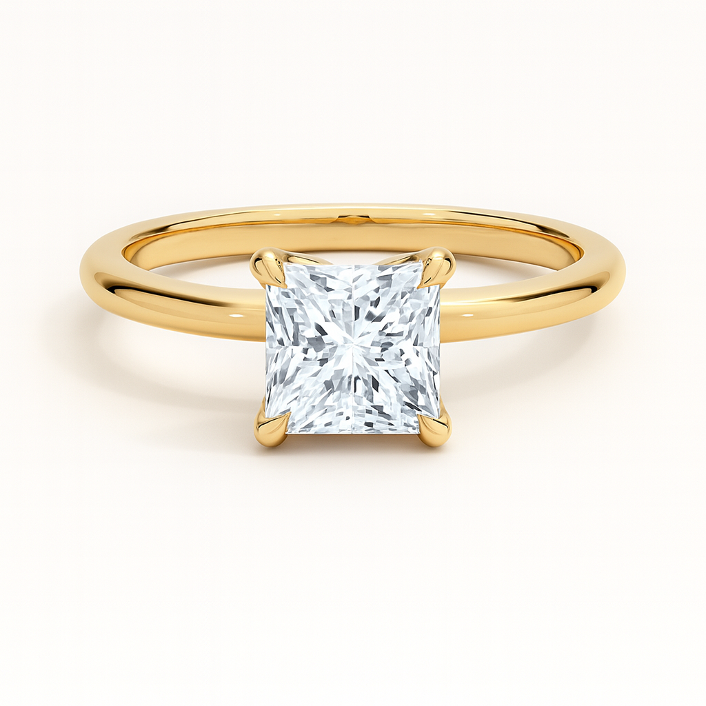 Elodie Princess Glow Solitaire 1ct Diamond