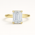 Elodie Emerald Glow Solitaire 2ct Diamond