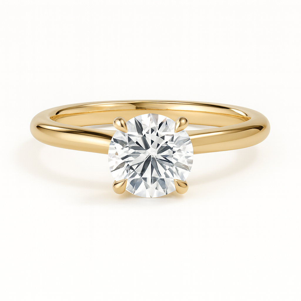 Elodie Round Glow Solitaire 1ct Diamond
