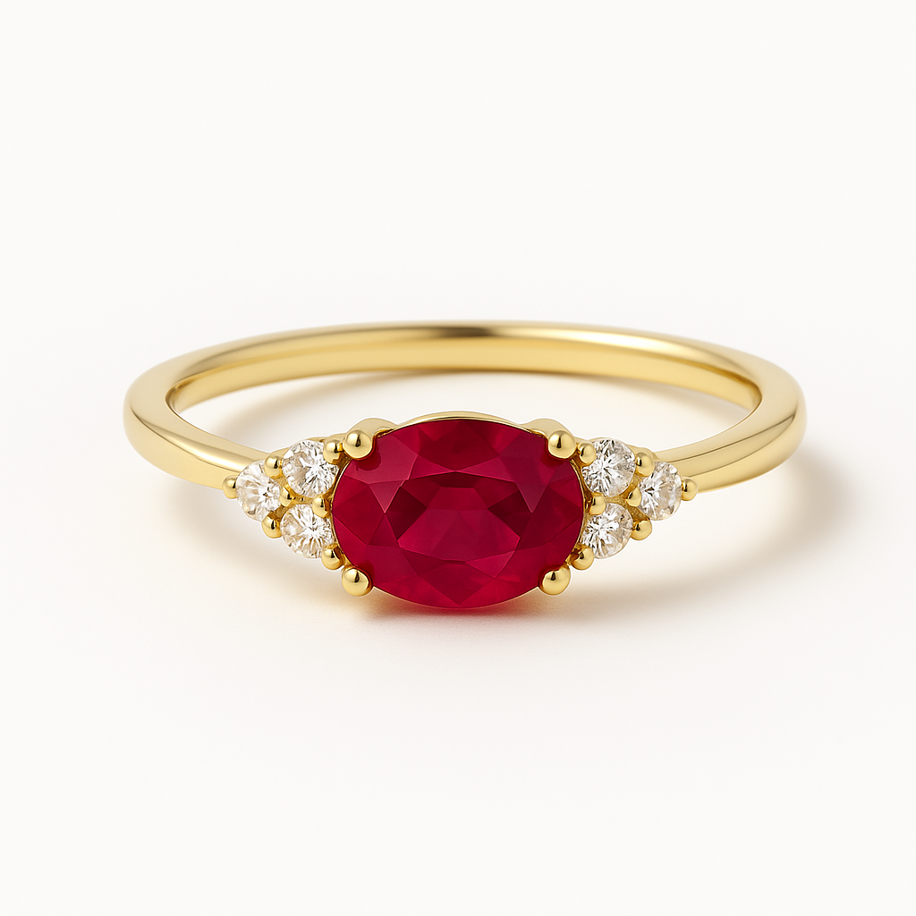 Cherry Bomb | Ruby Stackable Ring