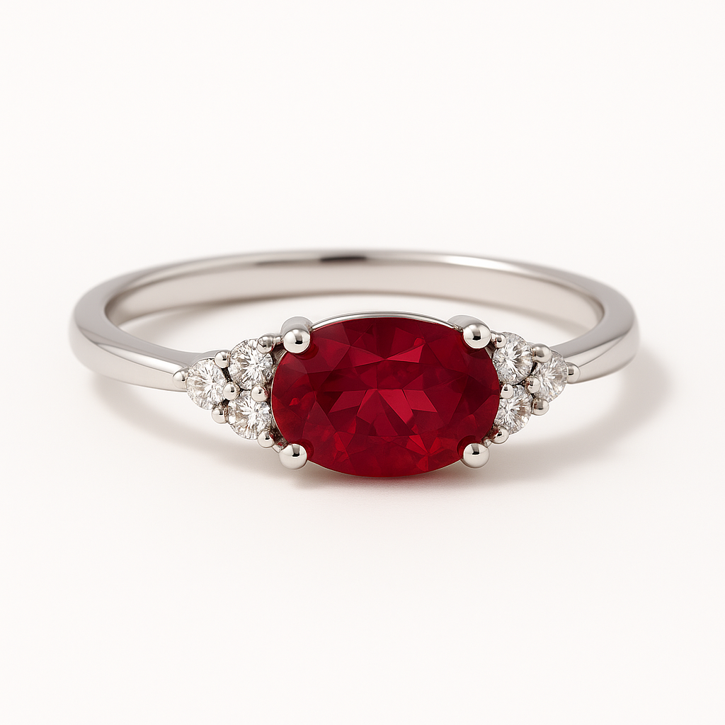 Cherry Bomb | Ruby Stackable Ring