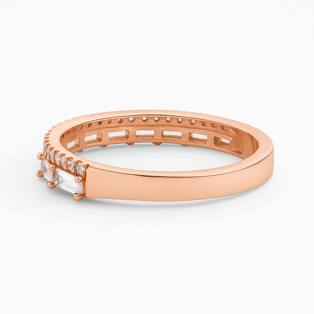 Twice as Iced | Stackable Ring