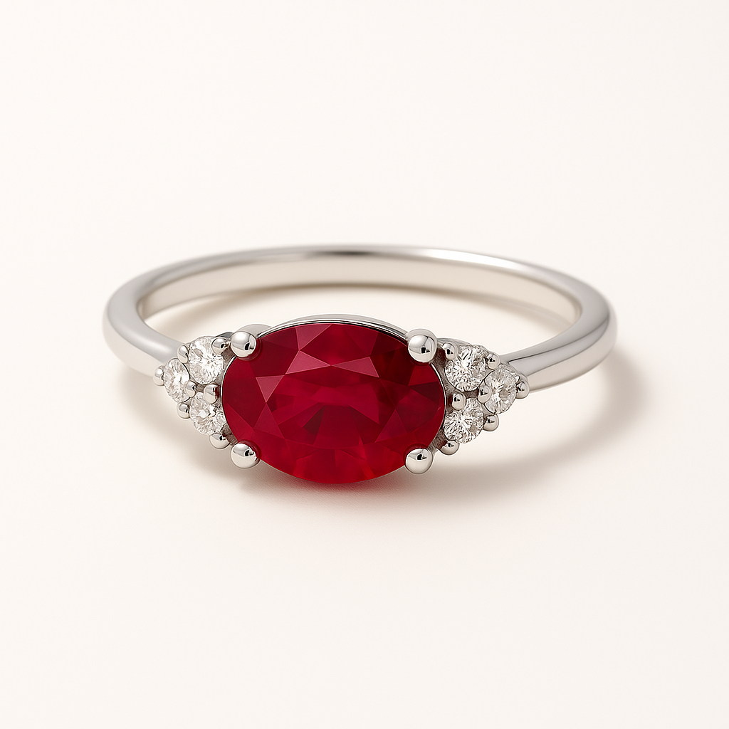 Cherry Bomb | Ruby Stackable Ring