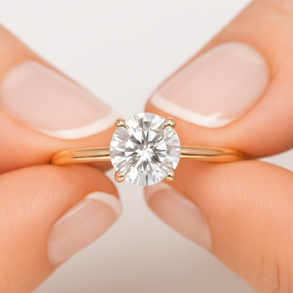 Round One, Baby | Solitaire Engagement Ring