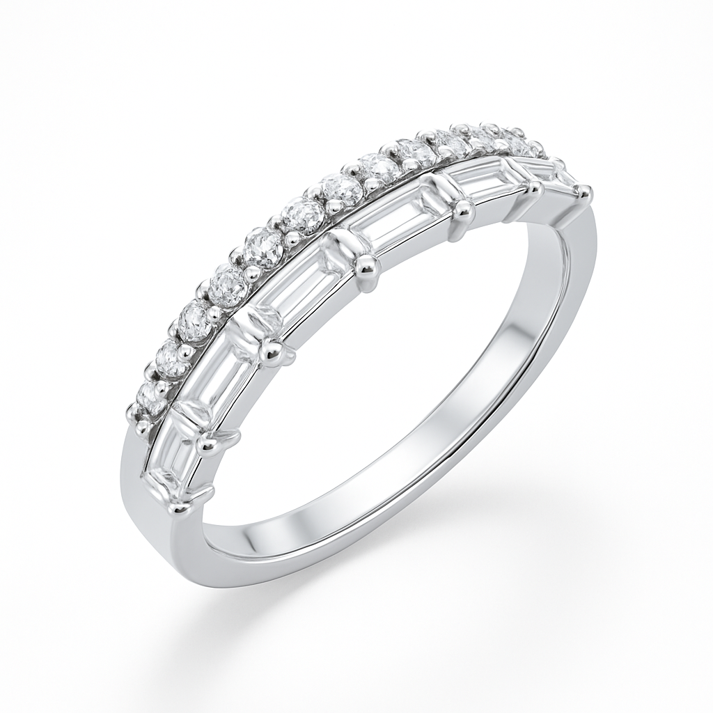 Twice as Iced | Stackable Ring
