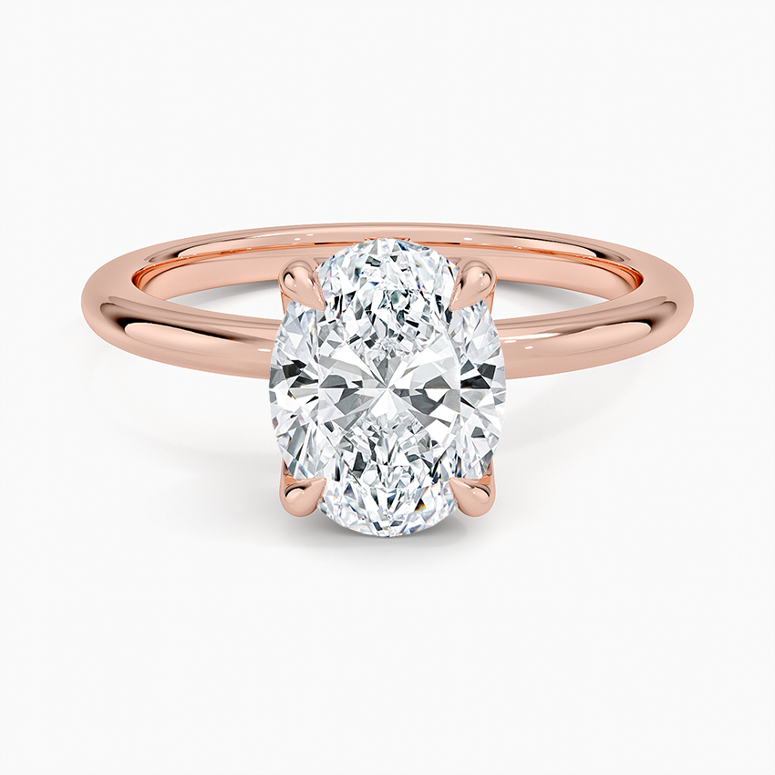 Elodie Oval Glow Solitaire 2ct Diamond