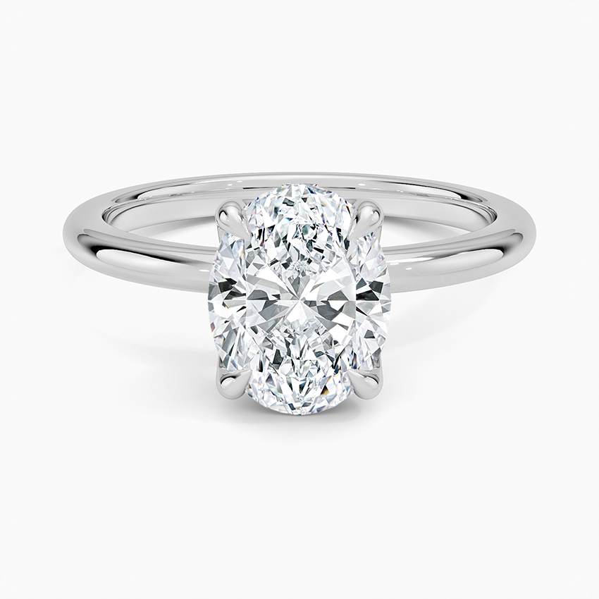 Elodie Oval Glow Solitaire 1ct Diamond