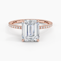 Secret Aura Halo Emerald 2ct Diamond