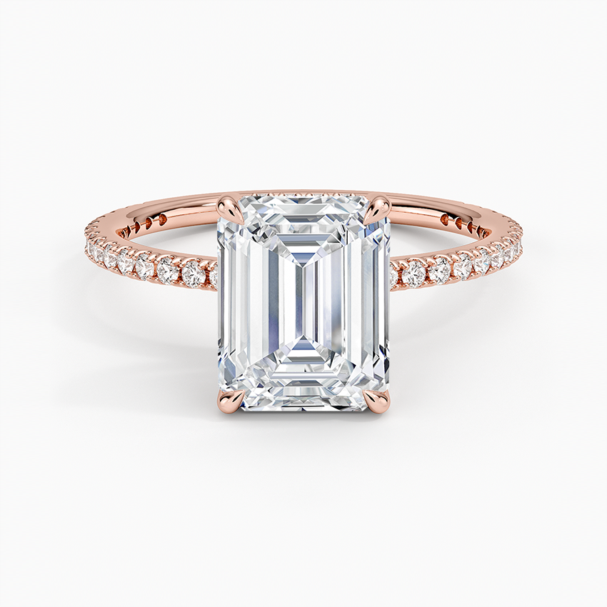 Secret Aura Halo Emerald 2ct Diamond