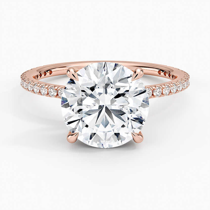 Secret Aura Halo Round 3ct Diamond