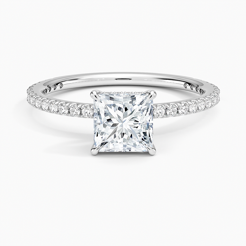 Secret Aura Halo Princess 1ct Diamond