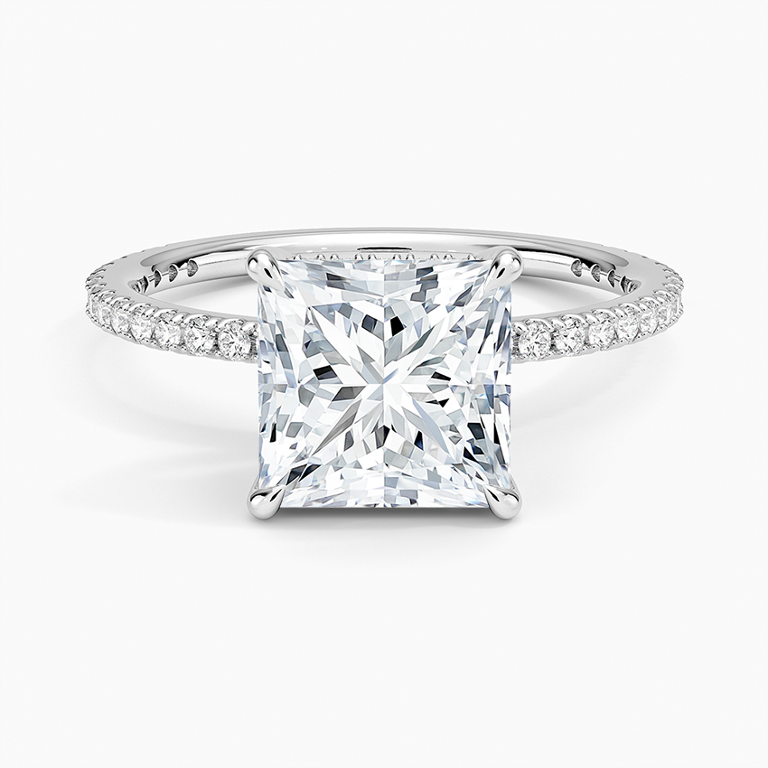 Secret Aura Halo Princess 2ct Diamond