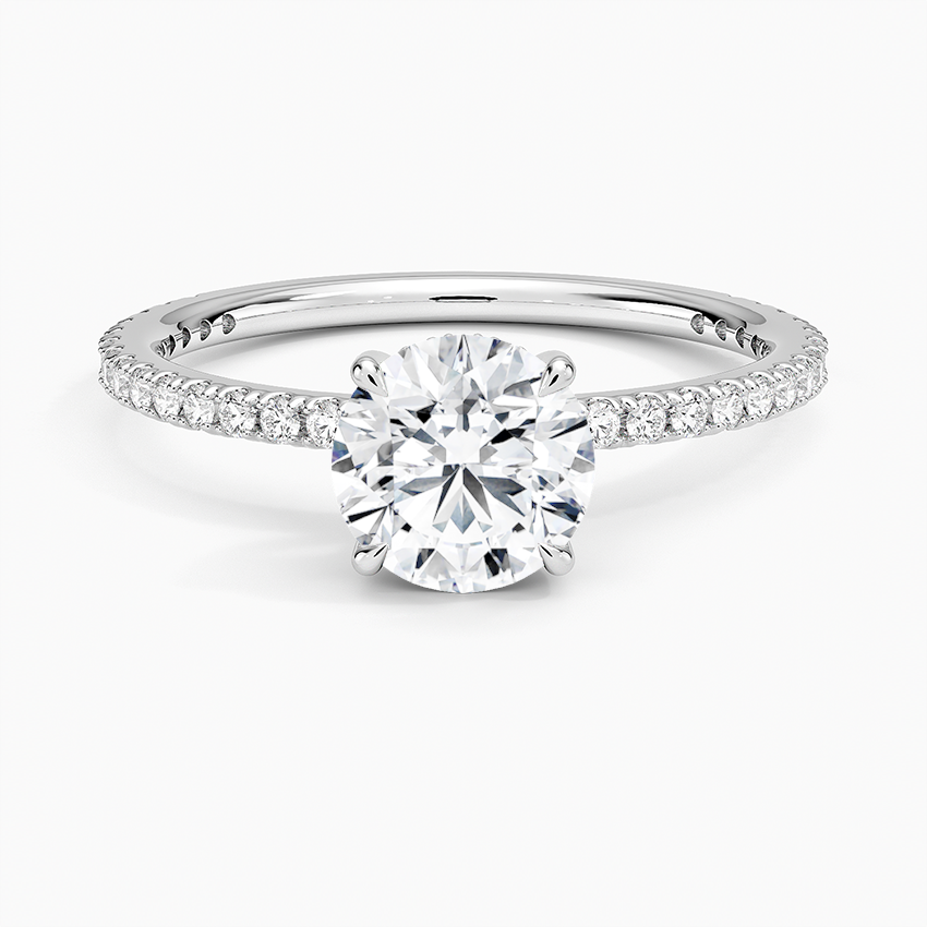 Secret Aura Halo Round 1ct Diamond