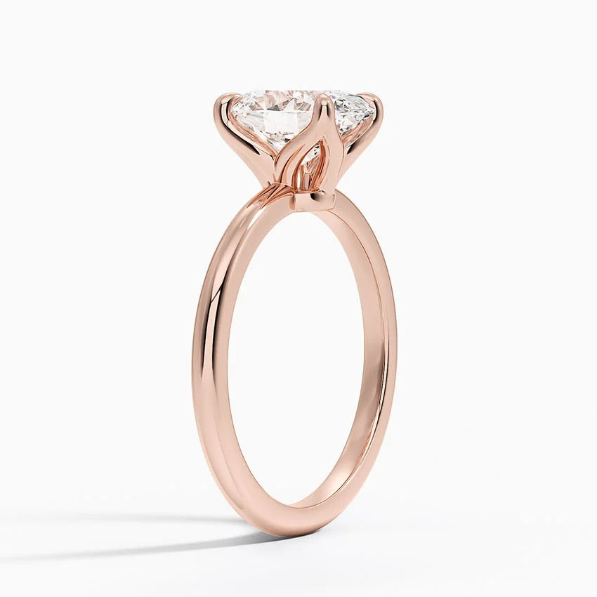 Elodie Oval Glow Solitaire 1ct Diamond