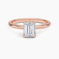 Elodie Emerald Glow Solitaire 1ct Diamond