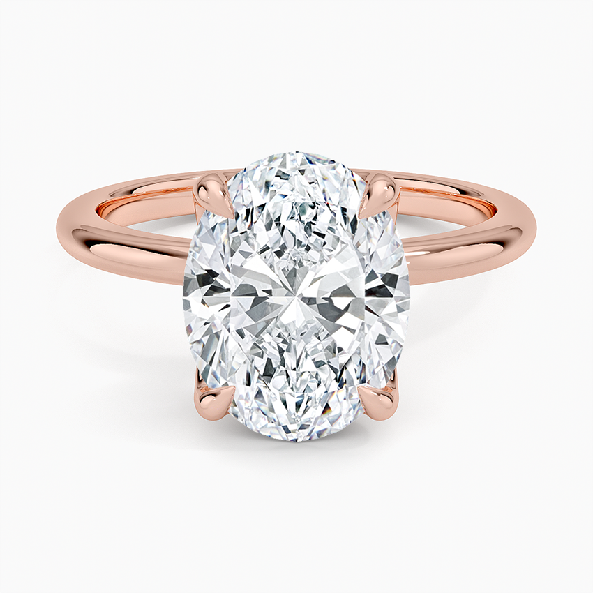 Elodie Oval Glow Solitaire 3ct Diamond