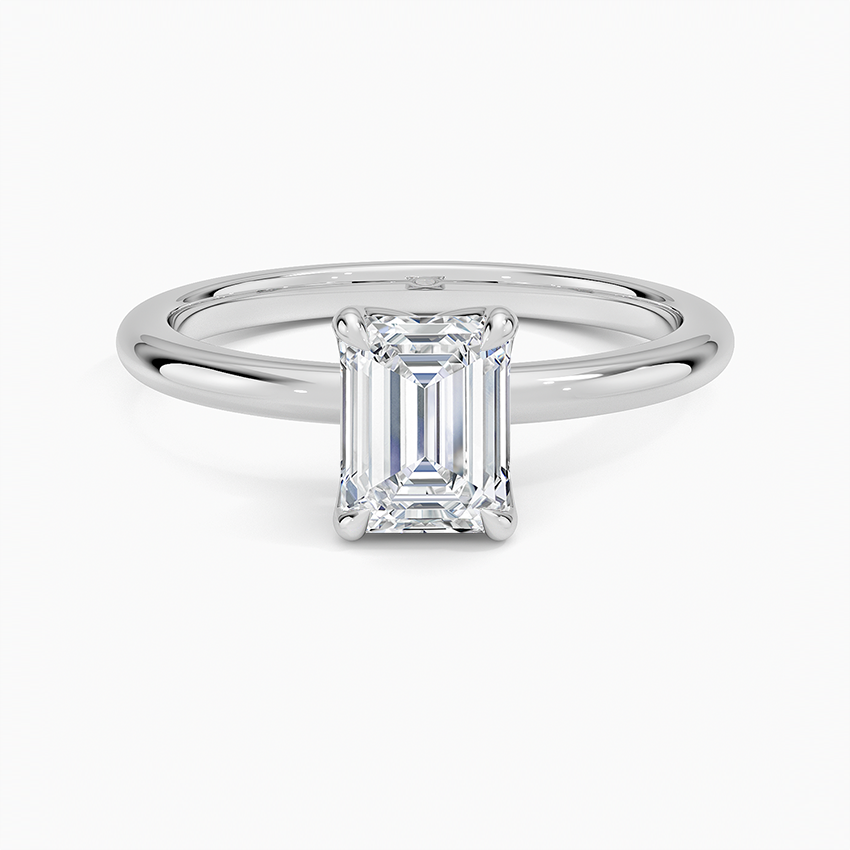 Elodie Emerald Glow Solitaire 1ct Diamond