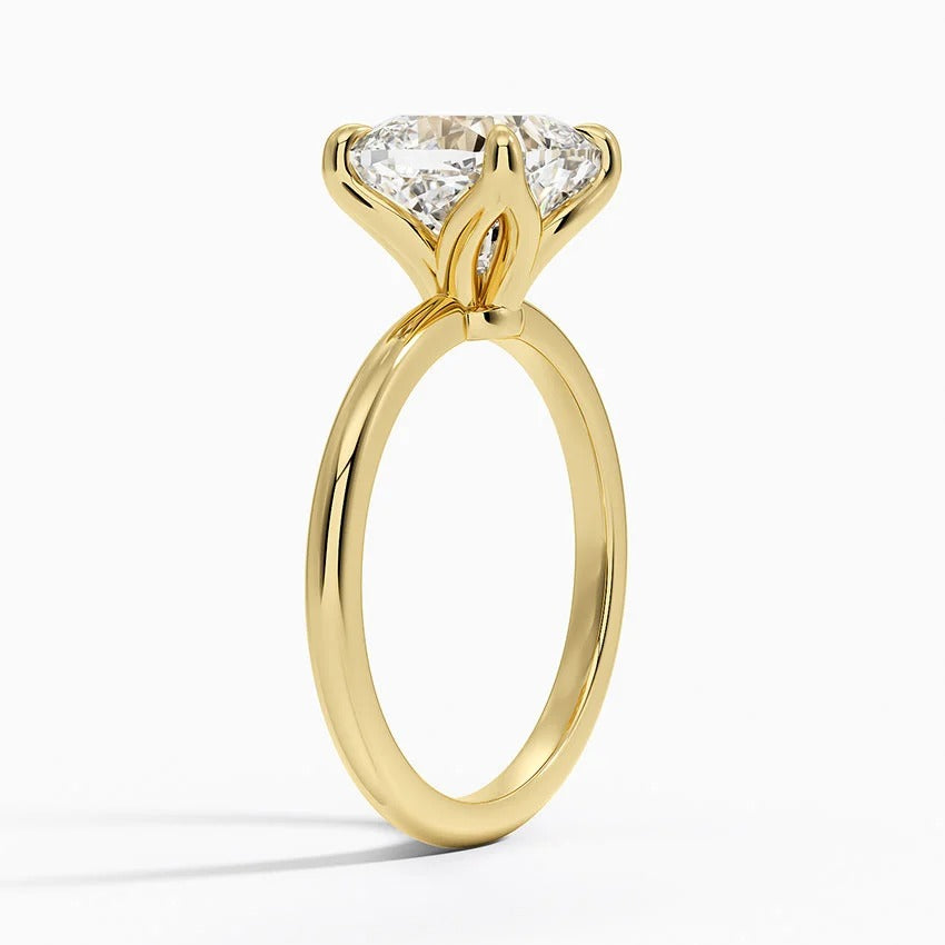 Elodie Cushion Glow Solitaire 3ct Diamond