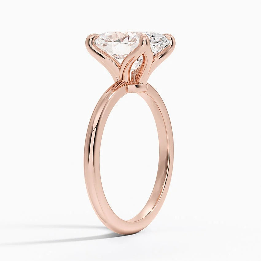 Elodie Oval Glow Solitaire 3ct Diamond