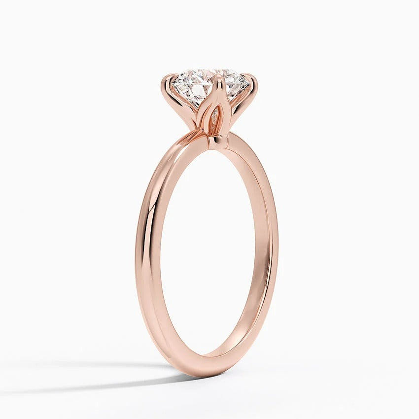 Elodie Round Glow Solitaire 1ct Diamond