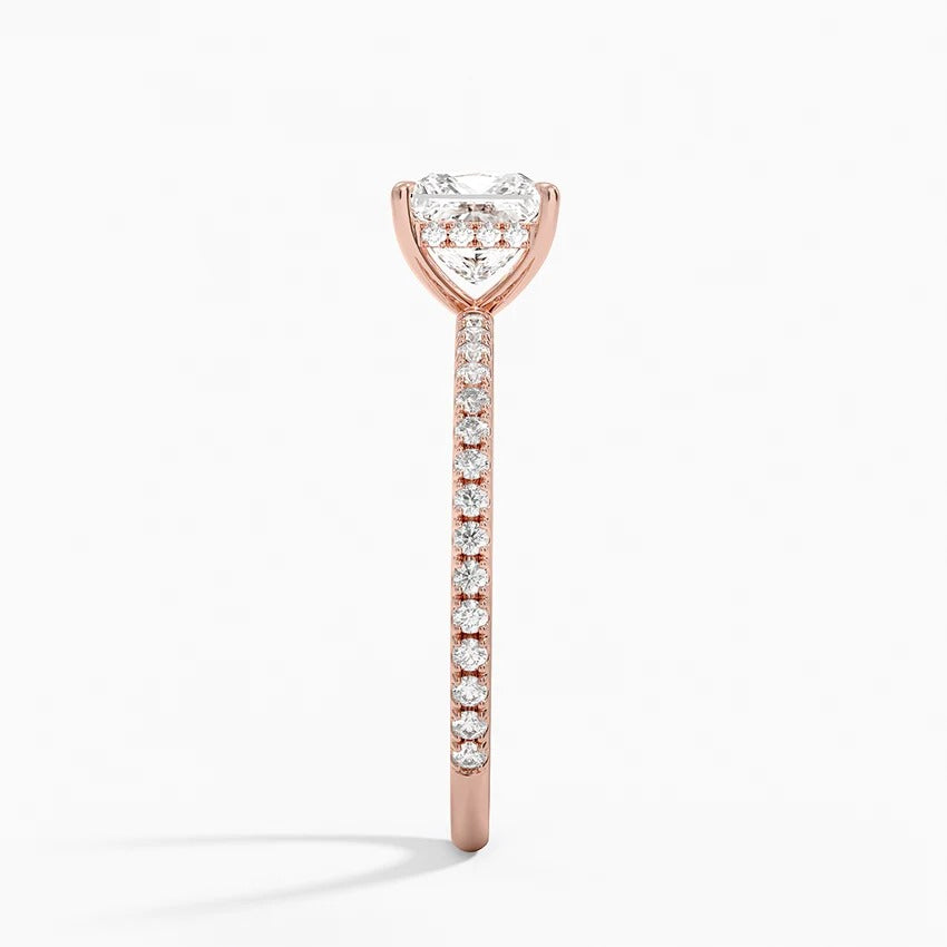 Secret Aura Halo Princess 1ct Diamond