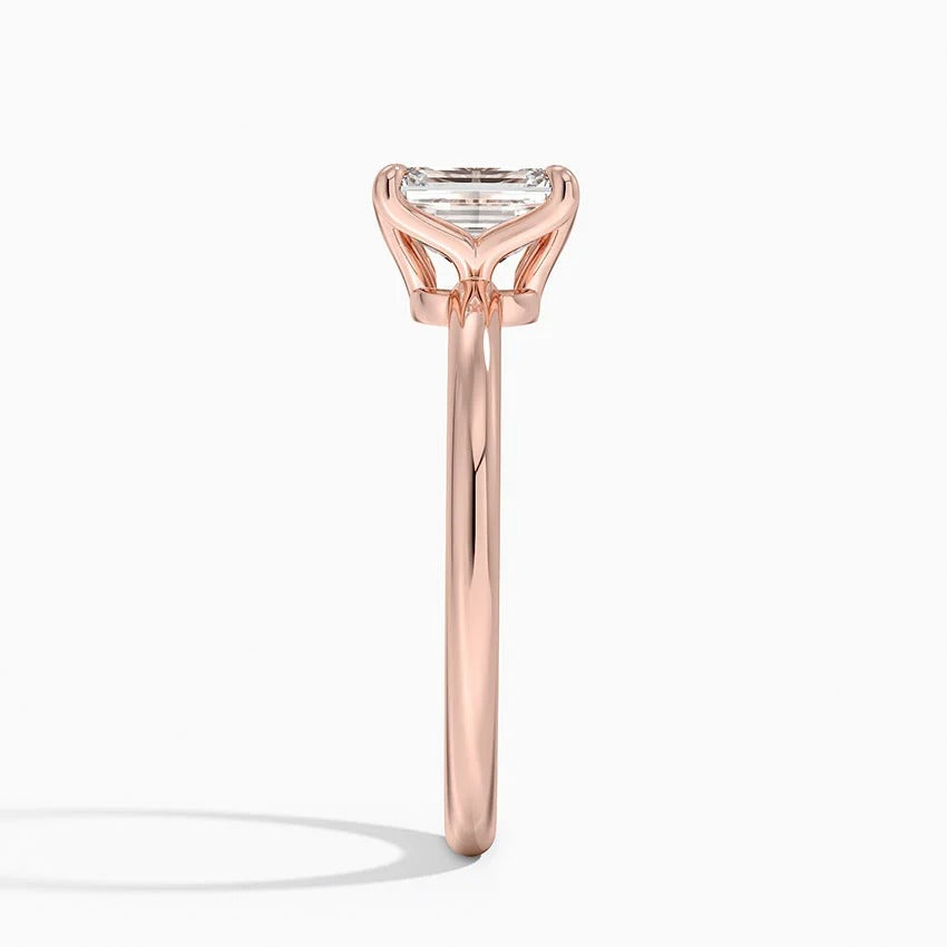 Elodie Emerald Glow Solitaire 1ct Diamond