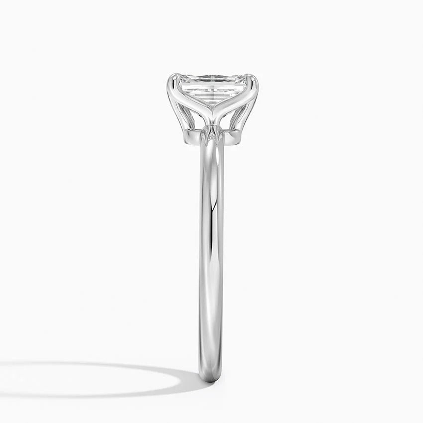 Elodie Emerald Glow Solitaire 1ct Diamond